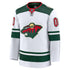 Jerseys Teams Fanatics Minnesota Wild Away Custom Jersey - White