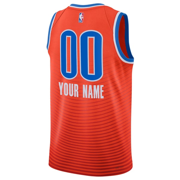 Jerseys Teams Jordan Brand Unisex OKC Thunder Statement Jersey Orange