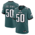 Keyshawn James-Newby Philadelphia Eagles Jerseys Teams Team Game Jersey - Midnight Green