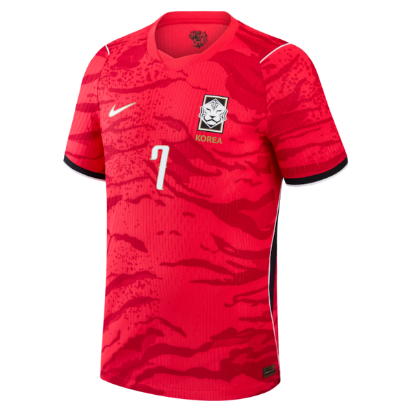 Jerseys Teams Son Heung-Min South Korea National Team 2026 Home Match Authentic Jersey Red