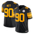 T.J. Watt Pittsburgh Steelers Nike Alternate Vapor F.U.S.E. Stitched Limited Jersey - Black