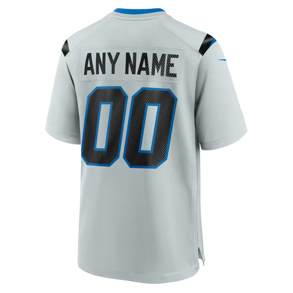 Detroit Lions Nike 2026 Rivalries Collection Game Custom Jersey - Silver