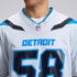Penei Sewell Detroit Lions Nike 2026 Rivalries Collection Game Jersey - Silver