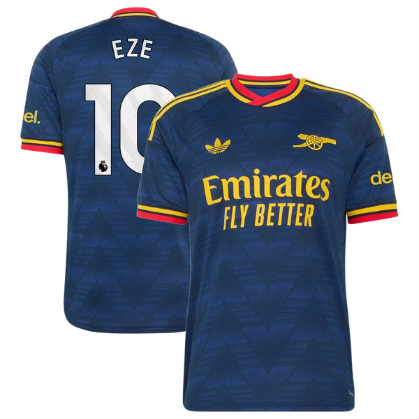 Eberechi Eze Arsenal Jerseys Teams 2026/27 Away Replica Jersey - Navy