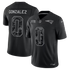 Christian Gonzalez New England Patriots Nike 2026 Salute to Service Stitched Limited Jersey - Black