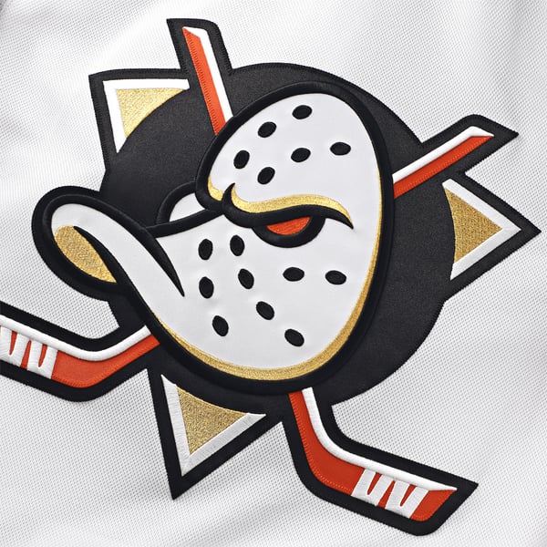 Jerseys Teams Anaheim Ducks Fanatics Away Premium Custom Jersey - White