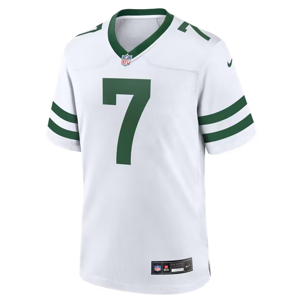 Geno Smith New York Jets Jerseys Teams Game Jersey - Legacy White