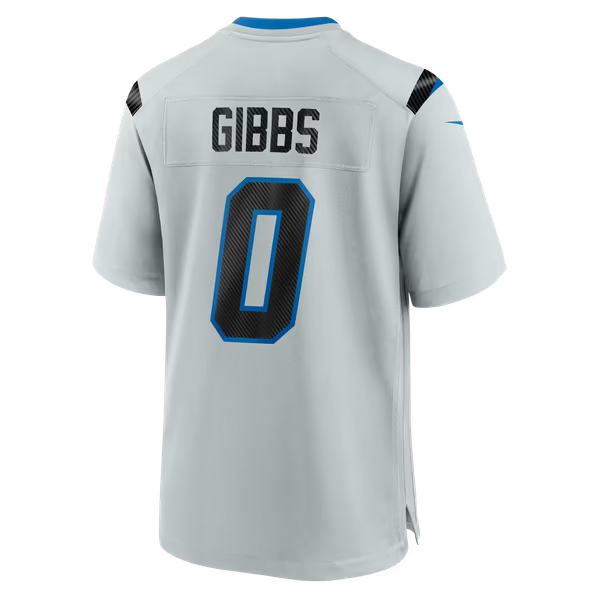 Jahmyr Gibbs Detroit Lions Nike 2026 Rivalries Collection Game Jersey - Silver