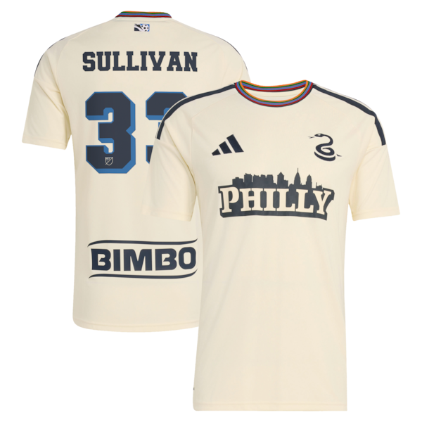 Quinn Sullivan Philadelphia Union Jerseys Teams 2026 Archive Replica Jersey - Tan