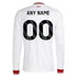 Liverpool Jerseys Teams 2026/27 Away Replica Custom Long Sleeve Jersey - White