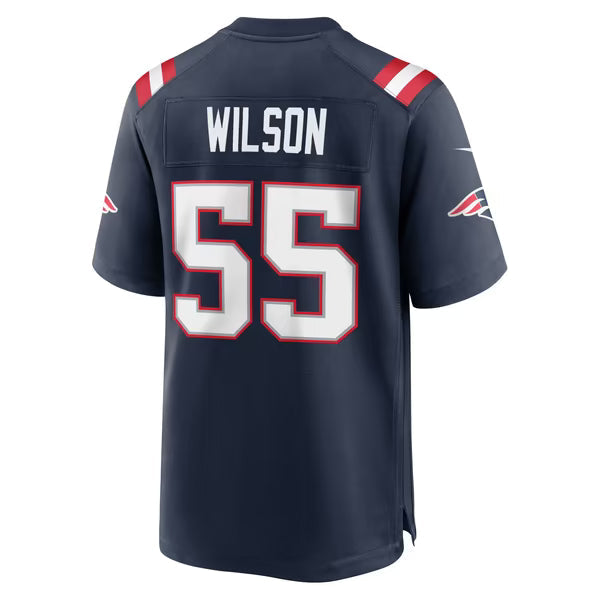 Jared Wilson New England Patriots Nike Team Game Jersey - Navy