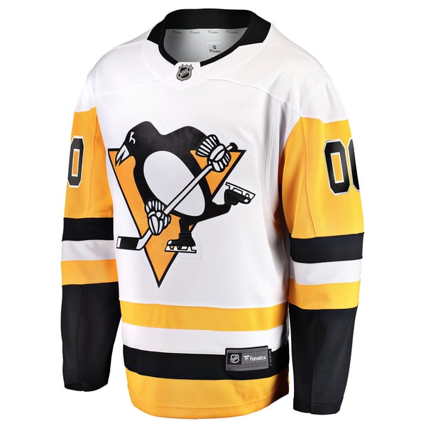 Jerseys Teams Fanatics Pittsburgh Penguins Away Breakaway Jersey - White