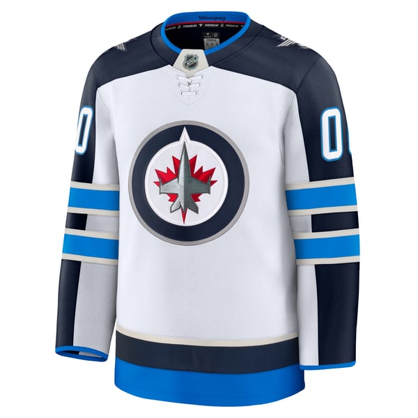 Jerseys Teams Winnipeg Jets Fanatics Away Premium Custom Jersey White