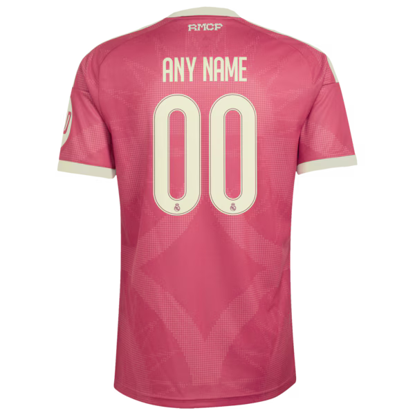 Real Madrid Jerseys Teams 2026/27 Third Replica Custom Jersey - Pink