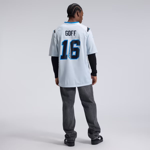 Jared Goff Detroit Lions Jerseys Teams 2026 Rivalries Collection Game Jersey - Silver