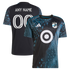 Customized Minnesota United FC 2026 The Decade Kit Replica Custom Jersey Black