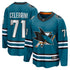 Jerseys Teams Macklin Celebrini Sharks Fanatics Jersey Teal