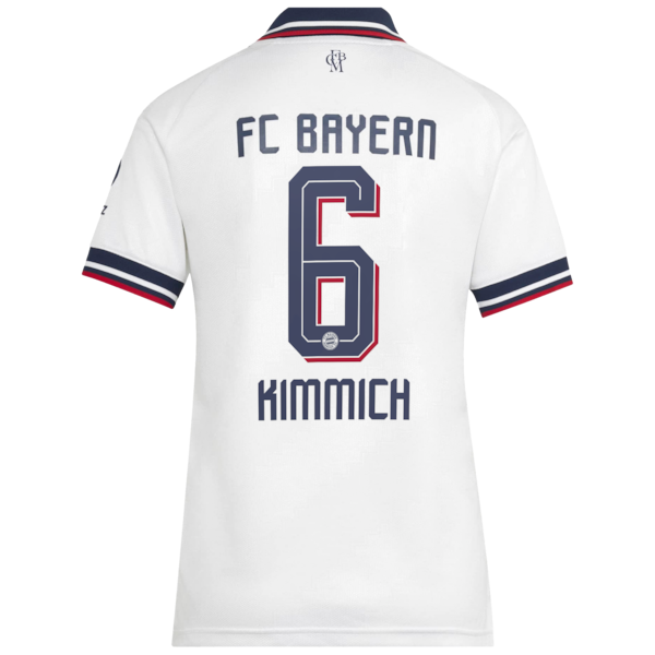 Joshua Kimmich Bayern Munich Jerseys Teams Women's 2026/27 Away Replica Jersey - White
