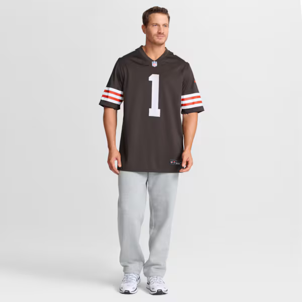 KC Concepcion Jr. Cleveland Browns Jerseys Teams Team Game Jersey - Brown