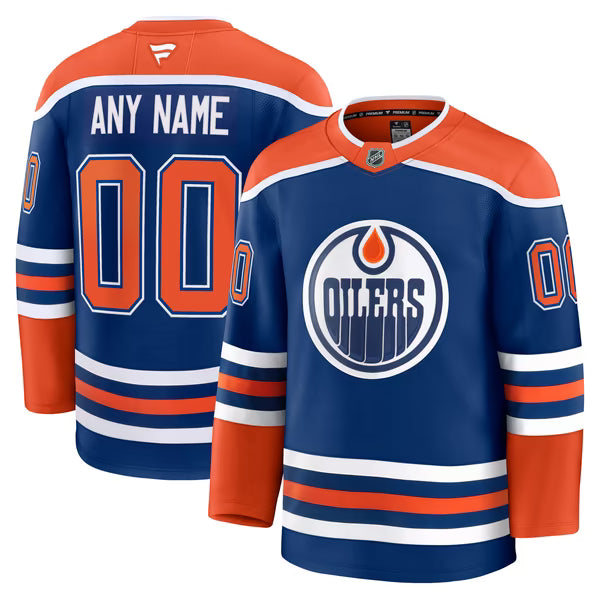 Jerseys Teams Edmonton Oilers Fanatics Home Premium Jersey Royal