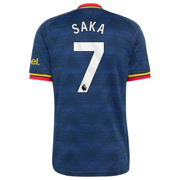 Bukayo Saka Arsenal Jerseys Teams 2026/27 Away Replica Jersey - Navy