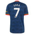 Bukayo Saka Arsenal Jerseys Teams 2026/27 Away Replica Jersey - Navy