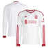 Liverpool Jerseys Teams 2026/27 Away Replica Long Sleeve Jersey - White