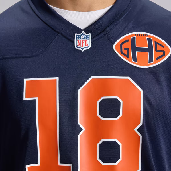 Caleb Williams Chicago Bears Jerseys Teams 2026 Rivalries Collection Game Jersey - Navy