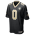 Jordyn Tyson New Orleans Saints Jerseys Teams 60th Season Patch Game Jersey - Black
