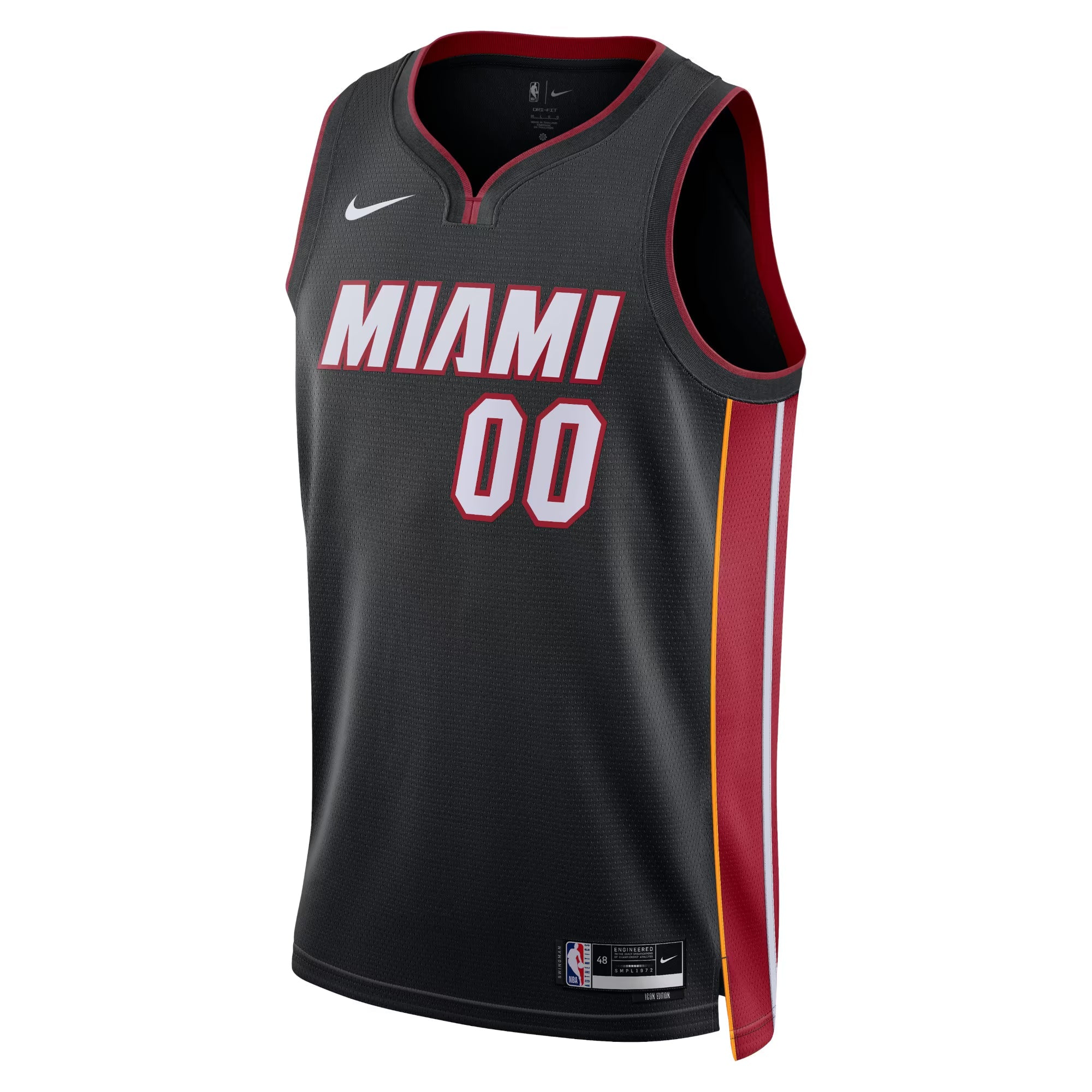 Jerseys Teams Unisex Nike Miami Heat Swingman Icon Edition Custom Jersey