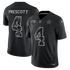 Dak Prescott Dallas Cowboys Jerseys Teams 2026 Salute to Service Stitched Limited Jersey - Black