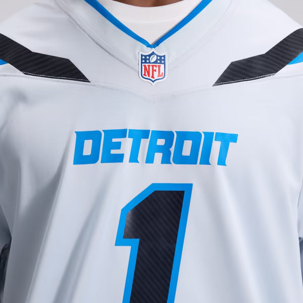 Jameson Williams Detroit Lions Nike 2026 Rivalries Collection Game Jersey - Silver