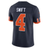 D'Andre Swift Chicago Bears Nike 2026 Rivalries Collection Stitched Limited Jersey - Navy