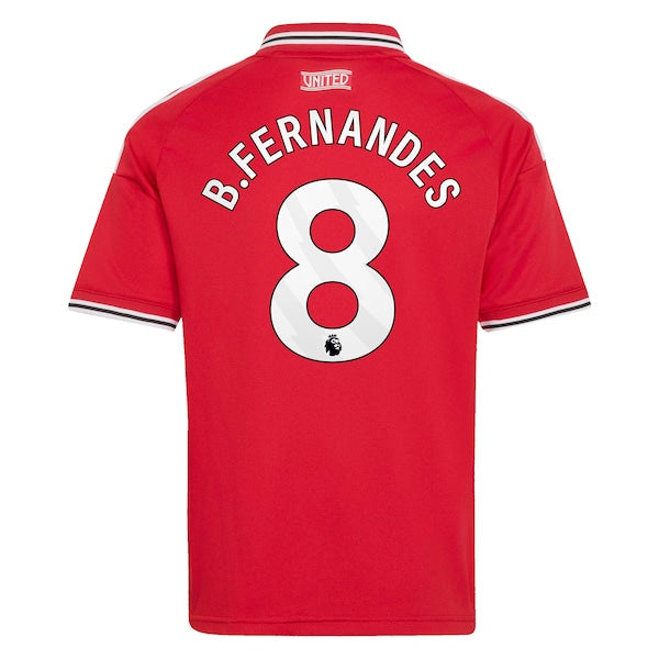 Jerseys Teams Bruno Fernandes Manchester United 2026/27 Home Stadium Replica Jersey Red