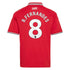 Adidas Bruno Fernandes Manchester United 2026/27 Home Stadium Replica Jersey Red