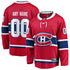 Jerseys Teams Montreal Canadiens Fanatics Home Breakaway Custom Jersey Red