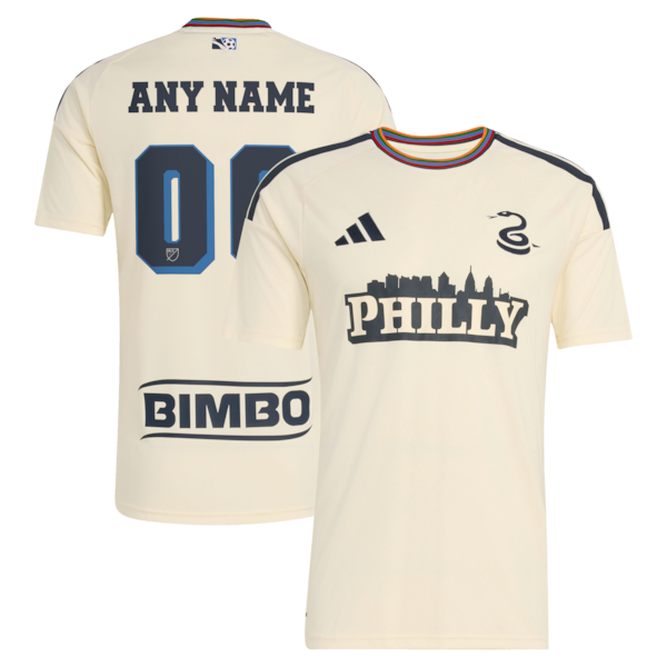 Philadelphia Union Jerseys Teams 2026 Archive Replica Custom Jersey - Tan