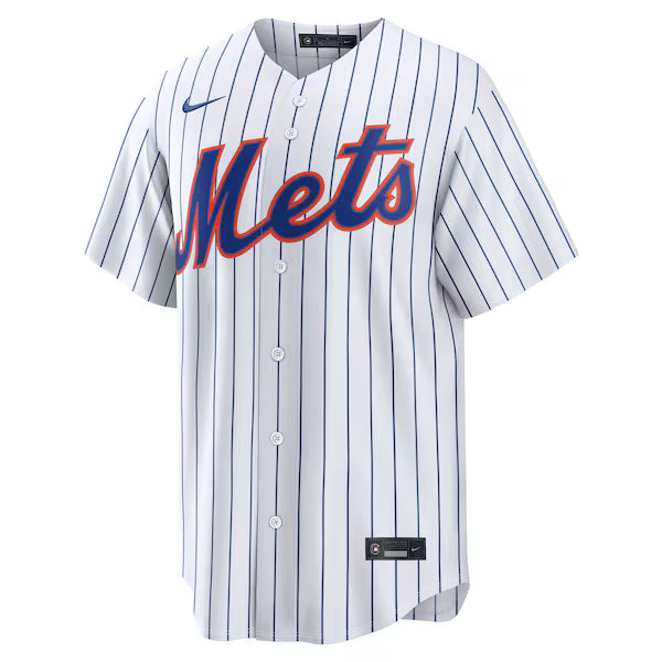 Jefry Yan New York Mets Jerseys Teams Home Replica Jersey - White
