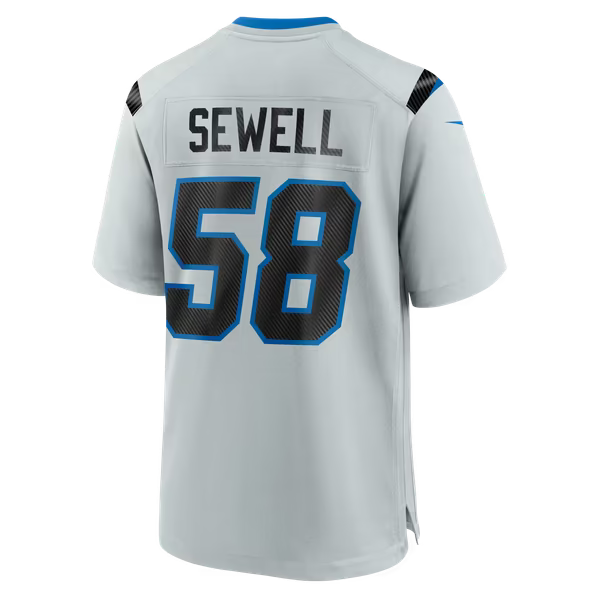 Penei Sewell Detroit Lions Jerseys Teams 2026 Rivalries Collection Game Jersey - Silver
