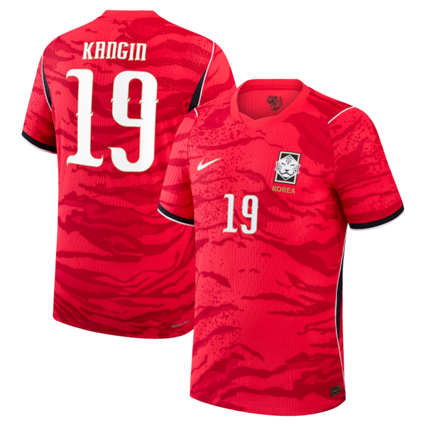 Jerseys Teams Lee Kang In South Korea National Team 2026 Home Match Authentic Jersey Red