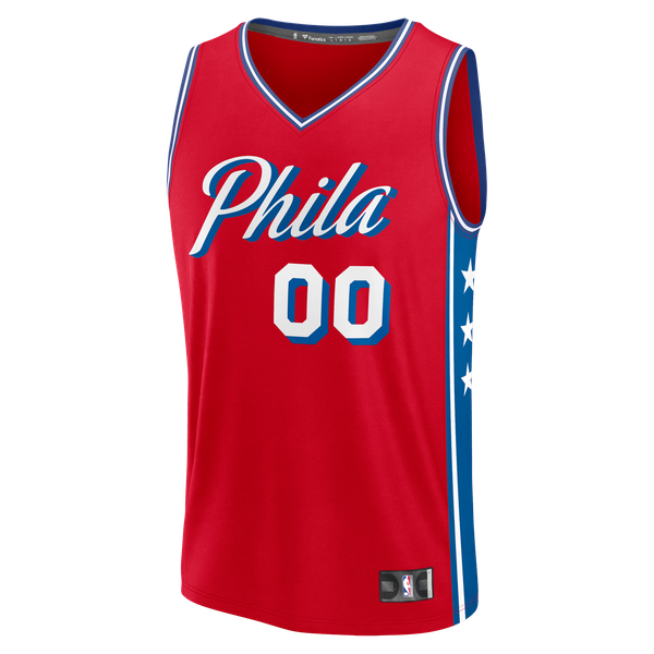Jerseys Teams Philadelphia 76ers Fanatics Fast Break Jersey - Red