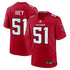 Jared Ivey Atlanta Falcons Jerseys Teams Team Game Jersey - Red