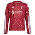 Adidas Liverpool 2026/27 Home Replica Custom Long Sleeve Jersey Red