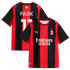 Puma Christian Pulisic AC Milan 2026/27 Home Replica Jersey Black/Red