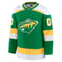 Jerseys Teams Fanatics Minnesota Wild Alternate Premium Custom Jersey - Green