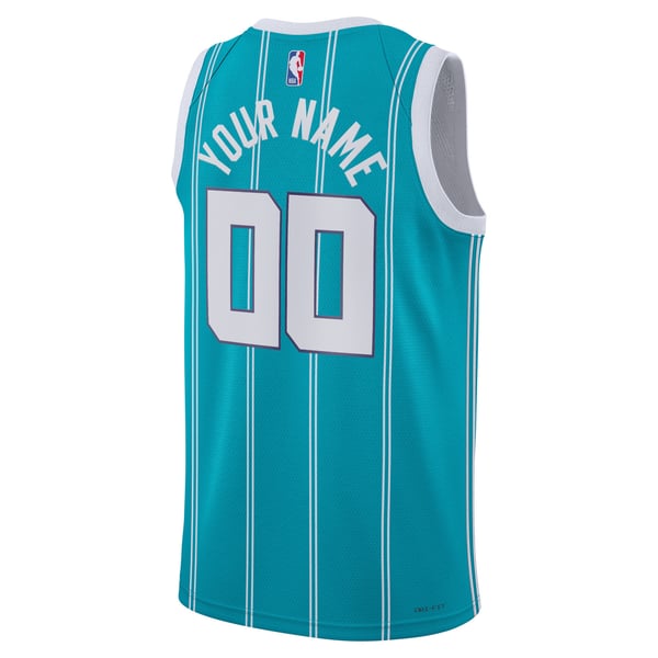Jerseys Teams Unisex Charlotte Hornets Jordan Icon Swingman Jersey Teal