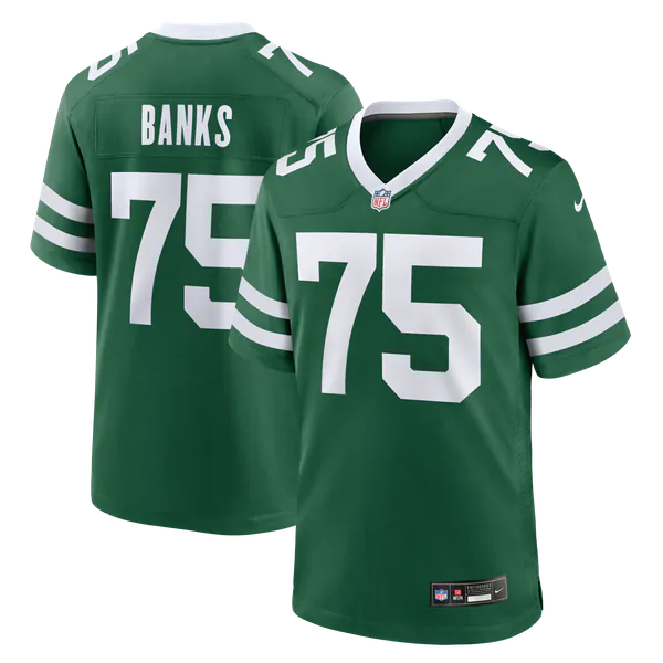 Brant Banks New York Jets Jerseys Teams Team Game Jersey - Legacy Green