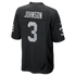 Taron Johnson Las Vegas Raiders Nike Team Game Jersey - Black