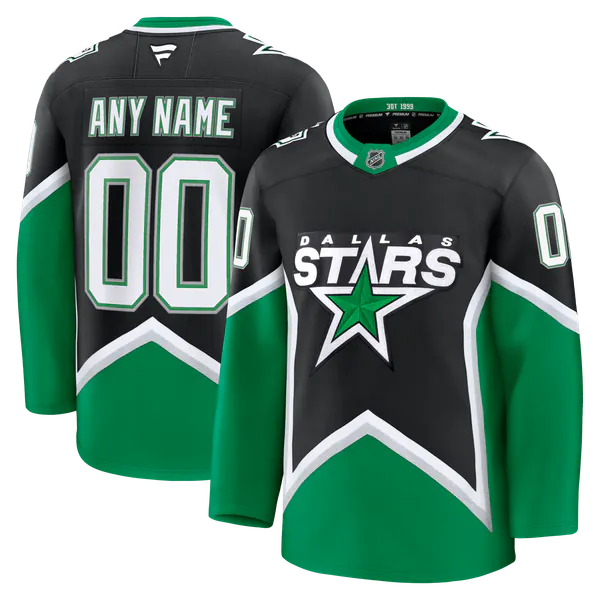 Jerseys Teams Dallas Stars Fanatics Alternate Premium Custom Jersey
