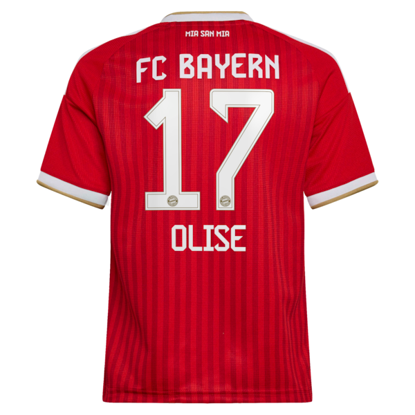 Jerseys Teams Michael Olise Bayern Munich 2026/27 Home Replica Youth Jersey Red